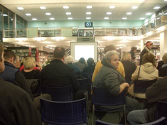 Hornsey library talk