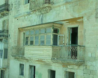 Abandined building in Malta