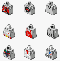 Graffletopia Lego template
