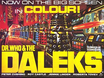 Colour Daleks poster