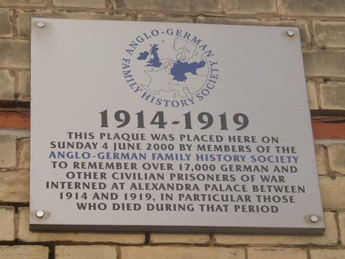 World War I plaque