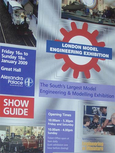 Exhibition programme with logo