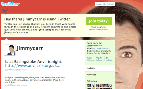 Jimmy Carr on Twitter