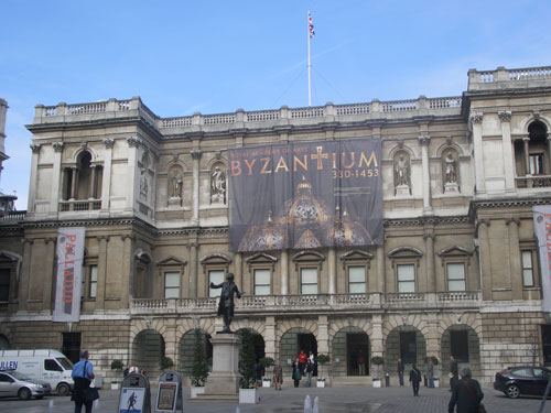 Royal Academy dressed for Byzantium