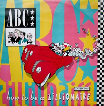ABC 'How to be a  zillionaire' twelve inch cover