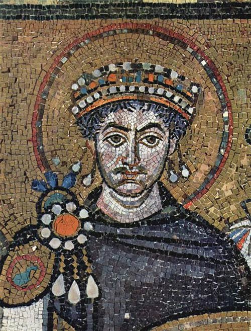 Justinian I in San Vitale