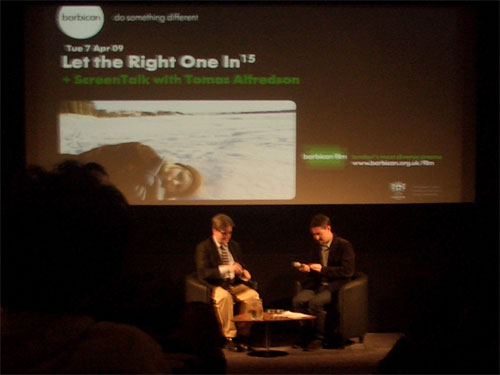 Tomas Alfredson talking about the film at the Barbican