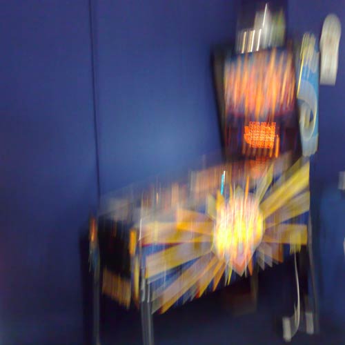 The blurred Doctor Who machine