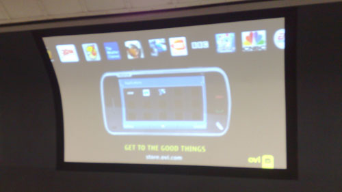 Nokia N-series ad at Euston