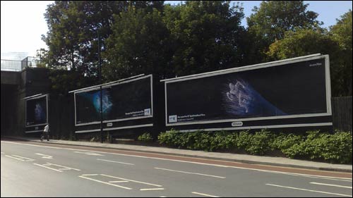 BT fibre billboards