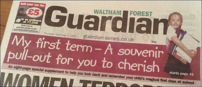 My First Term Waltham Forest masthead