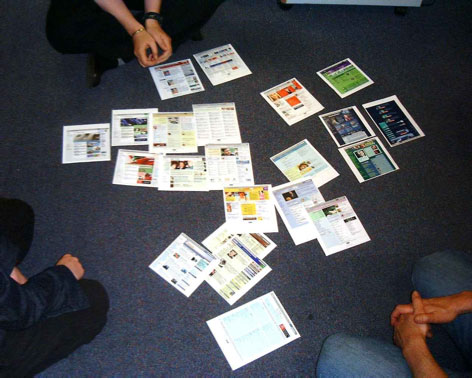 BBCi homepage redesign workshop