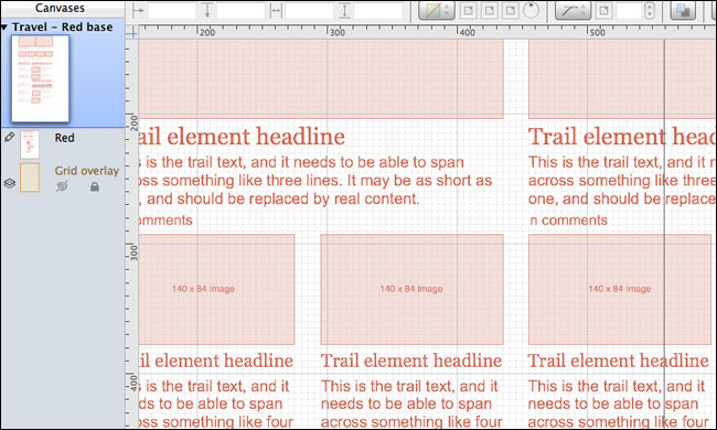 The red base for my 3D wireframes