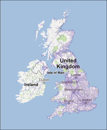 Three’s 3G coverage