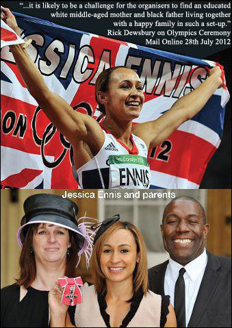 Jessica Ennis and family