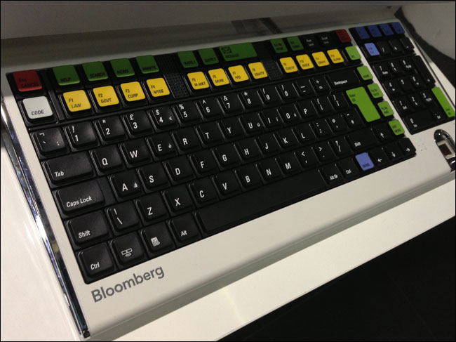 The Bloomberg terminal custom keyboard