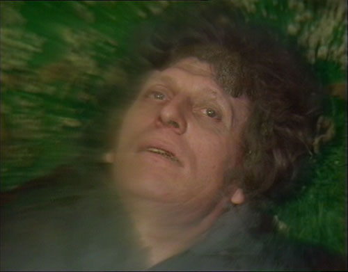 Tom Baker's final Doctor Who scene