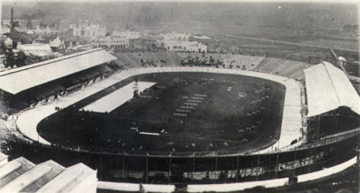 1908 Aerial View of the stadium