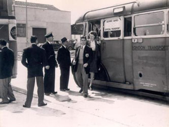 1948 London Olmypics bus transport