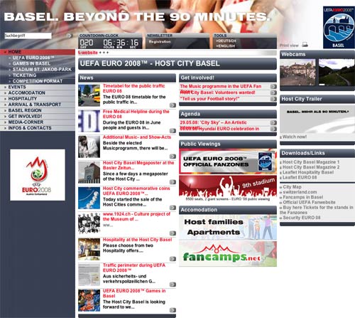 Basel's Euro 2008 site
