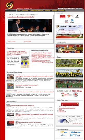 RFEF homepage