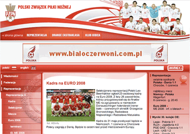 Polish FA Euro 2008 section