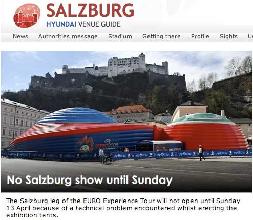 News about Salzburg on the UEFA site