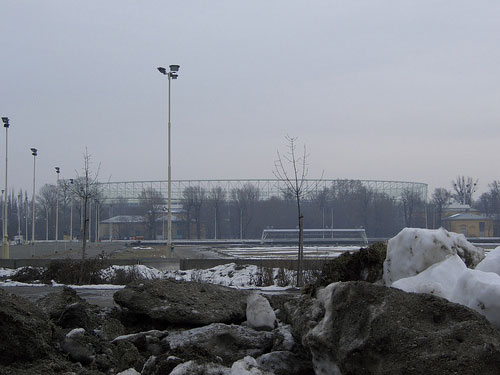 Ernst Happel stadium in the distance in 2006