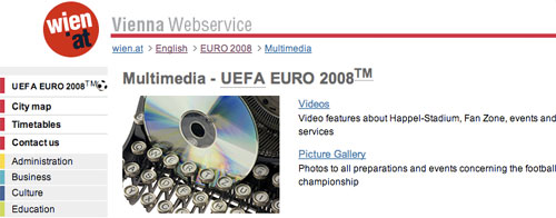 Wien Multimedia section