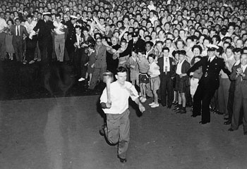 The 1956 fake Olympic torch in Sydney