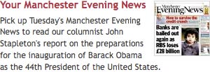 Manchester Evening News Obama promo