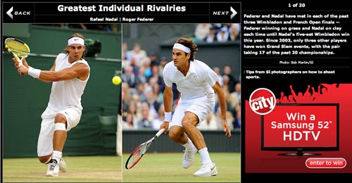 Sports Illustrated Olympic rivalries