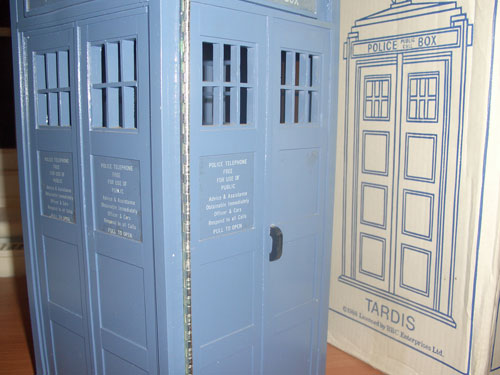 TARDIS and box