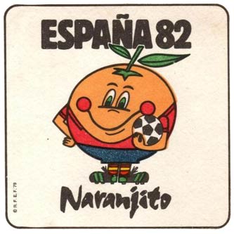 1982 World Cup mascot Naranjito