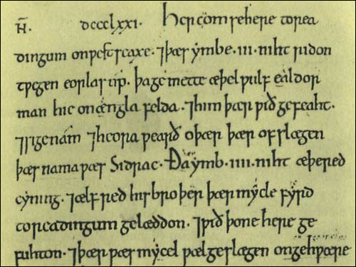 Anglo-Saxon Chronicle