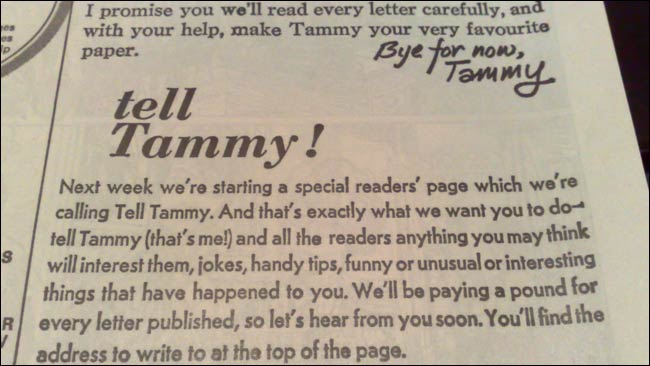 Tammy - 'Tell Tammy'