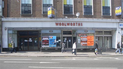 Woolworths in March 2009