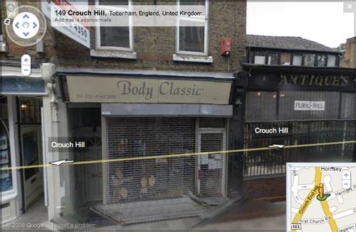 Body Classic on Google Street View