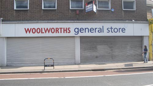 Woolworths is closed