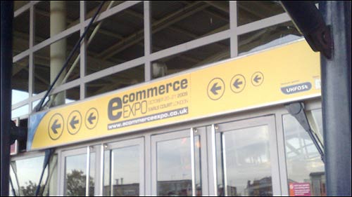 Ecommerce expo sign