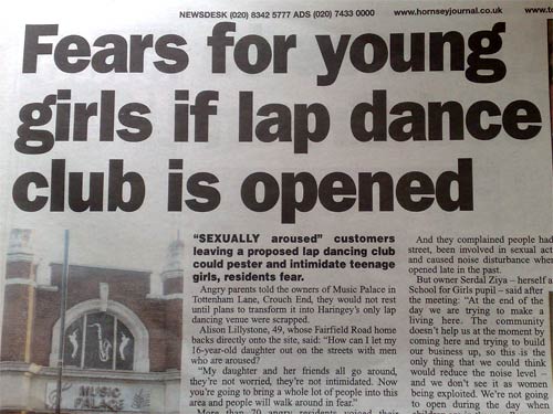Fears For Young Girls article
