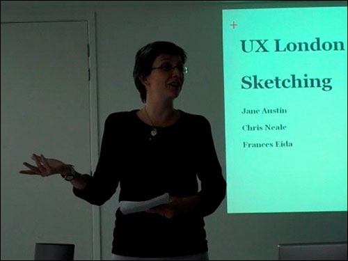 Jane Austin at the London IA UX London redux