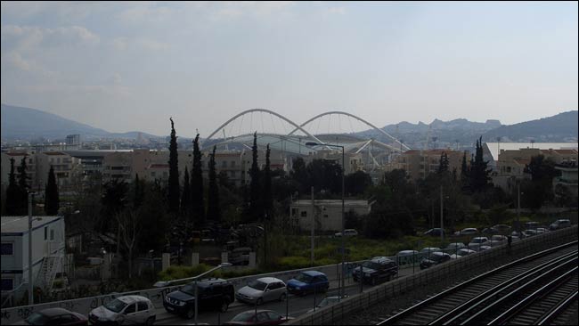 Athens Olympic Satdium for the 2004 Games