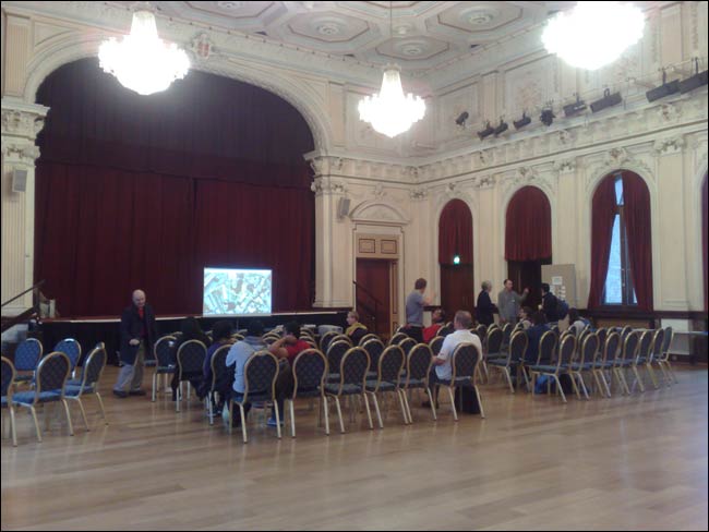 Memory Marathon workshop in Stratford Old Town Hall
