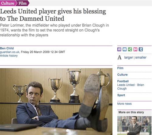 Review of 'The Damned United'