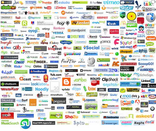 Web 2.0 logos by Soshable