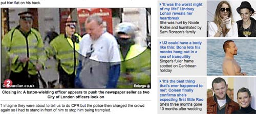 Daily Mail online coverage