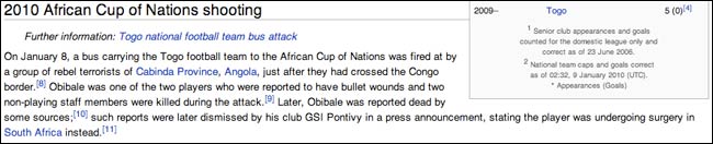 Wikipedia entry on Togo's Obilale