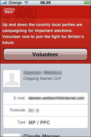 Labour call for volunteers