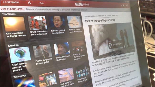 BBC News iPad app